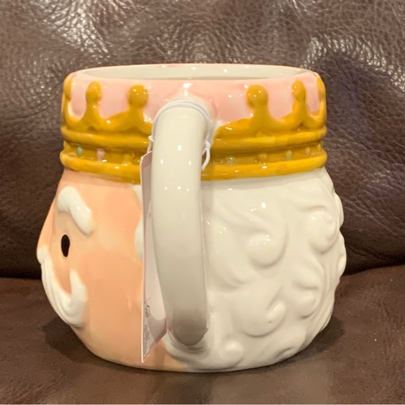 Pink Nutcracker Face Hand Painted Ceramic Christmas Mug - Cupcakes & Cashmere - Picture 6 of 12